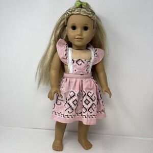 Julie Albright American Girl Doll Historical Character Blonde Hair Brown Eyes